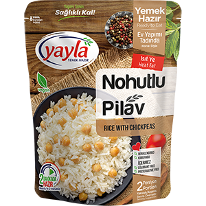 NOHUTLU PİRİNÇ PİLAVI